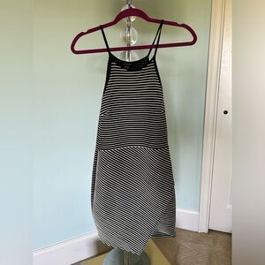 Barcode Spandex Mini Dress
